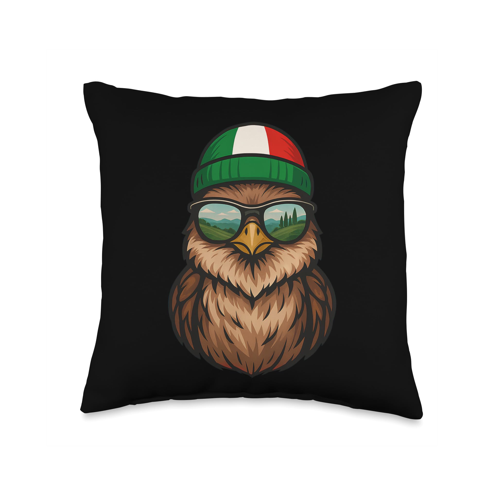 Photo 1 of Italian Sparrow Bird Italy Scenic Tuscany Reflections Throw Pillow