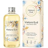 Vietora Eud Floral Diffuser Oil Refill, 8.5 Fl Oz | Elegant Hotel-inspired refill;Fragrance Oil for Reed diffusers, Room Sprays, Humidifier,Aroma Diffusers