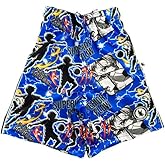 Flow Society Anime Superior Soccer Boys Athletic Shorts-Lacrosse-Gym-Sports-Activewear-Patterned-Youth Apparel-Lacrosse Gear
