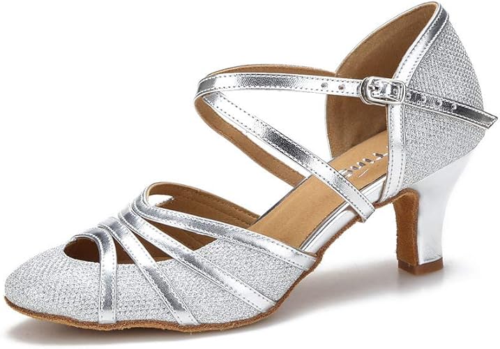 women's closed toe ballroom dance shoes