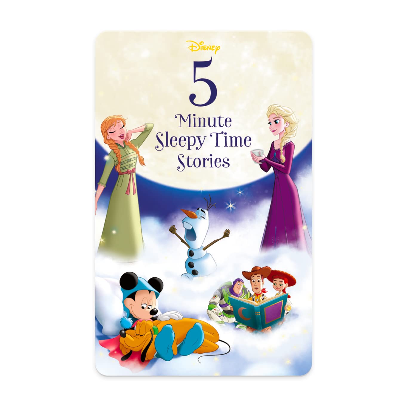 Yoto Disney 5 Minute Sleepy Time Stories – Kids Audio Card for Use with Player & Mini All-in-1 Audio Device, Screen-Free Listening with Relaxing Tales for Naptime Bedtime & Winding Down, Ages 3+