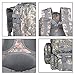 TTLIFE Backpack Large Tactical Outdoor Trekking Rucksacks Military Bag for Hiking Camping Mountain Climbing Combined with 3 MOLLE Bags (ACU)