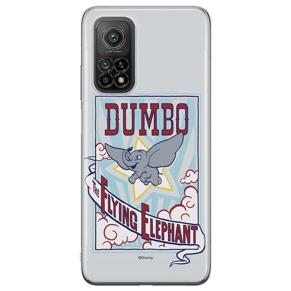 ERT GROUP mobile phone case for Xiaomi MI 10T 5G / MI 10T PRO 5G original and officially Licensed Disney pattern Dumbo 002 optimally adapted to the shape of the mobile phone, case made of TPU
