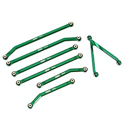 INJORA RC High Clearance Chassis Links, Skid Plate