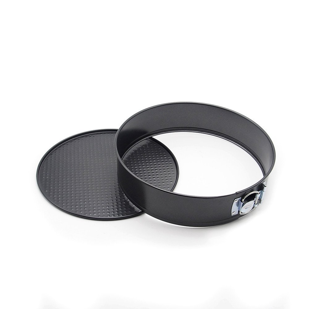 MZCH 7 inches Nonstick Springform Cake Pan Round Cheesecake Pan with Removable Bottom and Quick-Release Latch