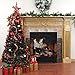 6' Pre-Lit Pop Up Decorated Red/Gold and Plaid Artificial Christmas Tree - Clear Lights