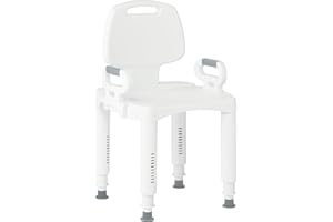 Medline Knockdown Premium Shower Chair with Back