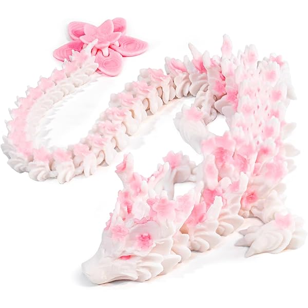 【】Rose Dragon LITTLE 30cm Natura Rose Dragon 30cm 3D Printed Articulated Dragon