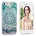 iPhone 7 Case, iPhone 8 YOKIRIN Printed Mandala Floral Slim Fit & Lightweight Flexible Hard PC Back Protective Cover Transparent Crystal Clear Scratch-Proof Bumper Case for iPhone 7 (2016) -Totem