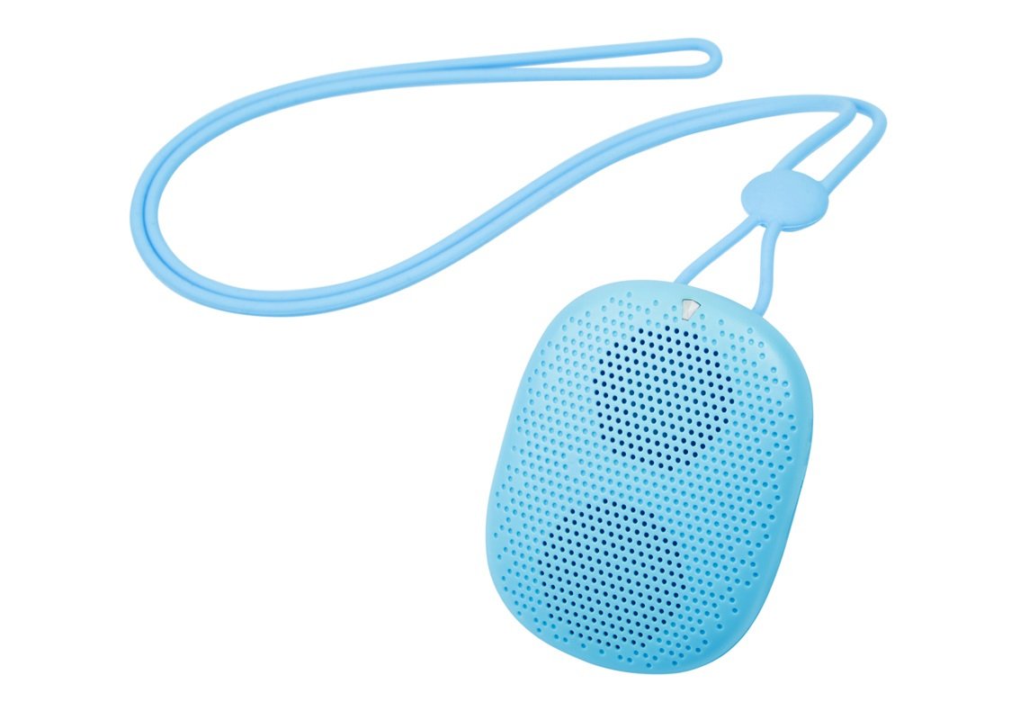 AudioSonic 3 W Bluetooth Speaker with Rechargeable Battery - Blue