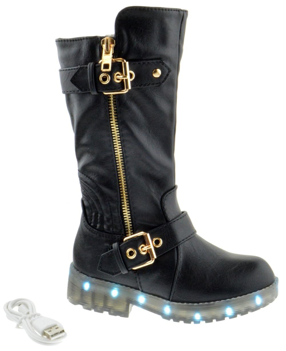 girls knee high shoes