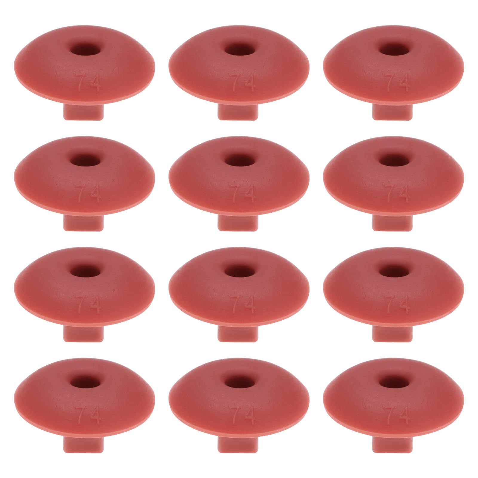 SG Store 50pcs Carburetor Check Valve Primer Bulb Carburetor Rubber Check Valve Compatible with Walbro Echo Brush Cutter WT Series 176-64-1 4133-121-5200