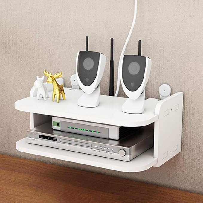 WiFi Set-Top Router Halter Wandhalterung WLAN-Router Wand Regale Zur