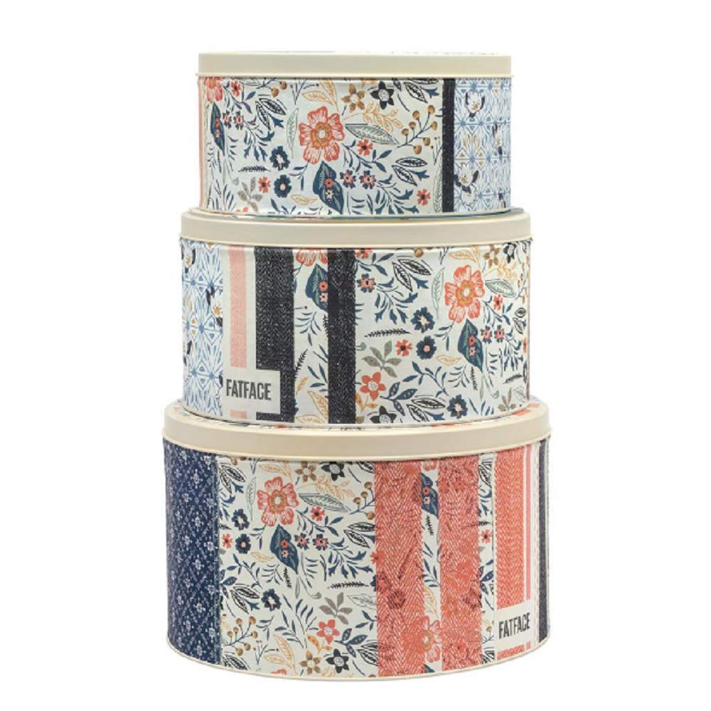 Elite Tins Fat Face - Set 3 Round Cake Tins - LAF3146