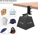 tempsnug Aluminum Foldable Headphone Stand Holder with Cable Organizer Non-Slip view 6