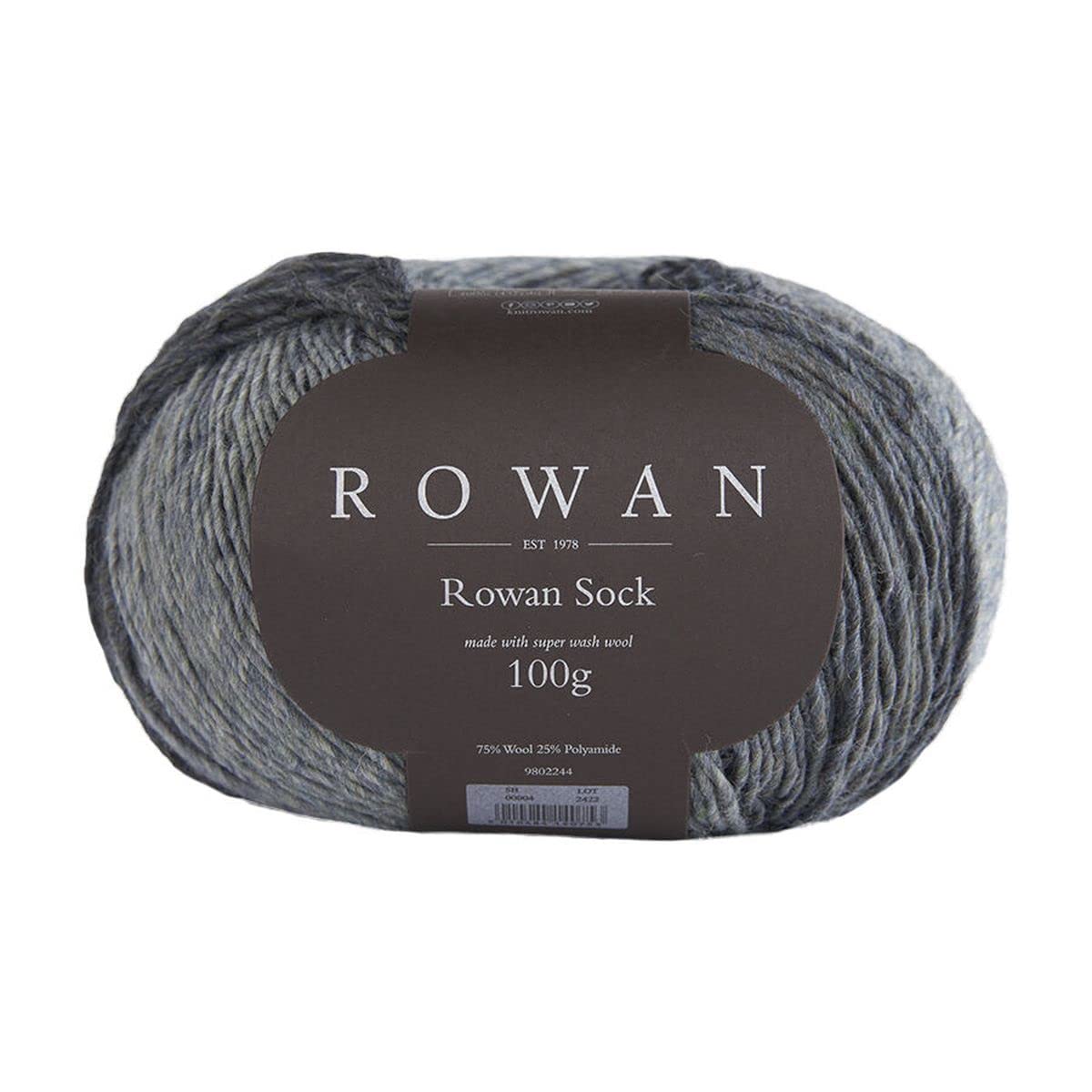 Rowan Rowan Sock Wool Stone 100% Wool Yarn - 100g, Col. 00004 — image 1