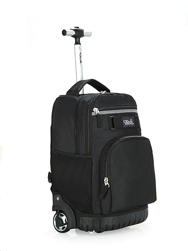 Tilami Laptop Wheeled Rolling Backpack, Commute, Travel, College