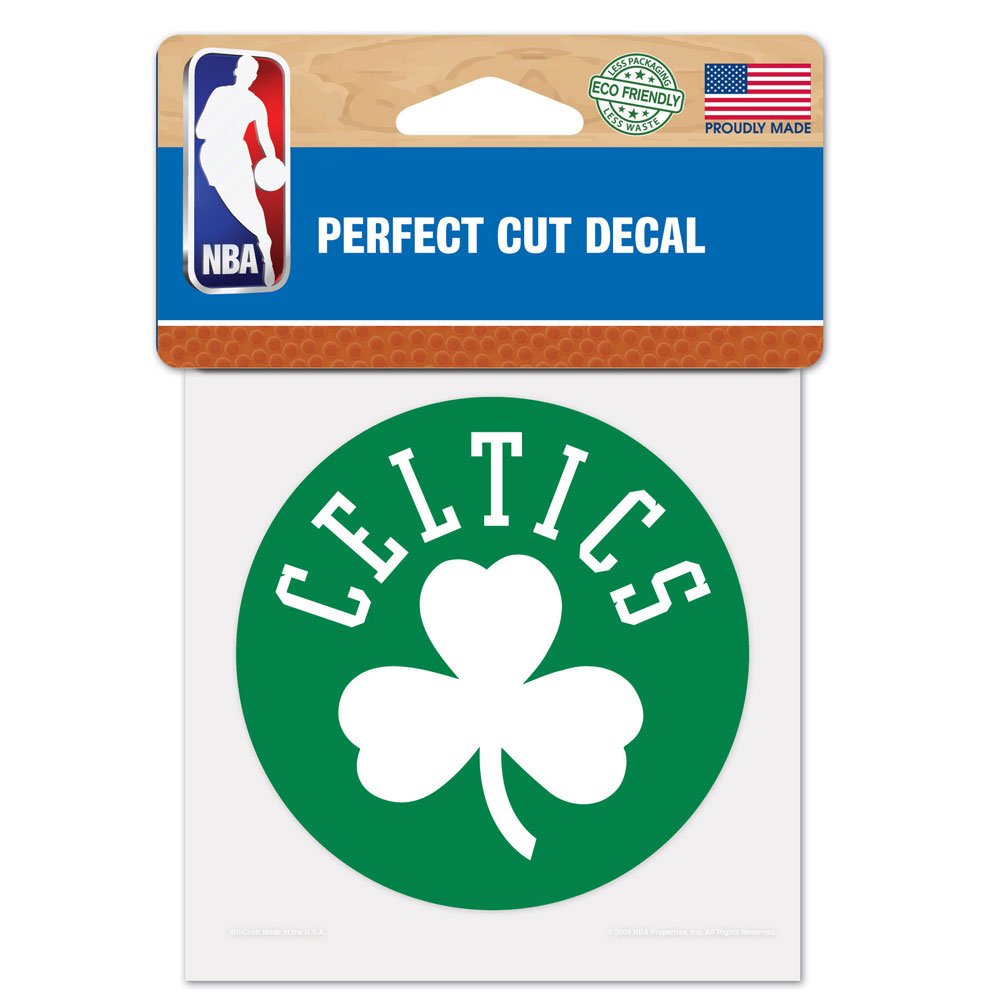 NBA Boston Celtics Perfect Cut Color Decal, 4" x 4"