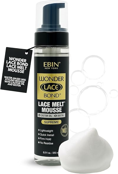 Ebin New York Wonder Lace Bond Lace Melt Mousse 250ml Extreme Hold
