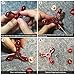 EZOON Fidget Spinner Metal Finger Toys Aluminum Hand Spinner Replaceable Bearing CPSC Certified EDC ADHD Focus Toy Kids Adults (RED-1)
