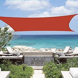 16'x16'Sun Shade Sail Square Sail Shade Canopy for