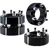 BDELI 6x135 Wheel Spacers 2 Inch Compatible with 2004-2014 F150 Expedition, 03-14 Lincoin Navigator Mark LT, M14x2.0 Thread 87.1mm Center Bore 2"(50mm) Thick 6 Lug Hub-Centric Wheel Adapters, 4Pcs