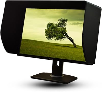 iLooker 23E 23 24 inch Ultra-Slim LCD LED Monitor Hood Sunshade Black PU