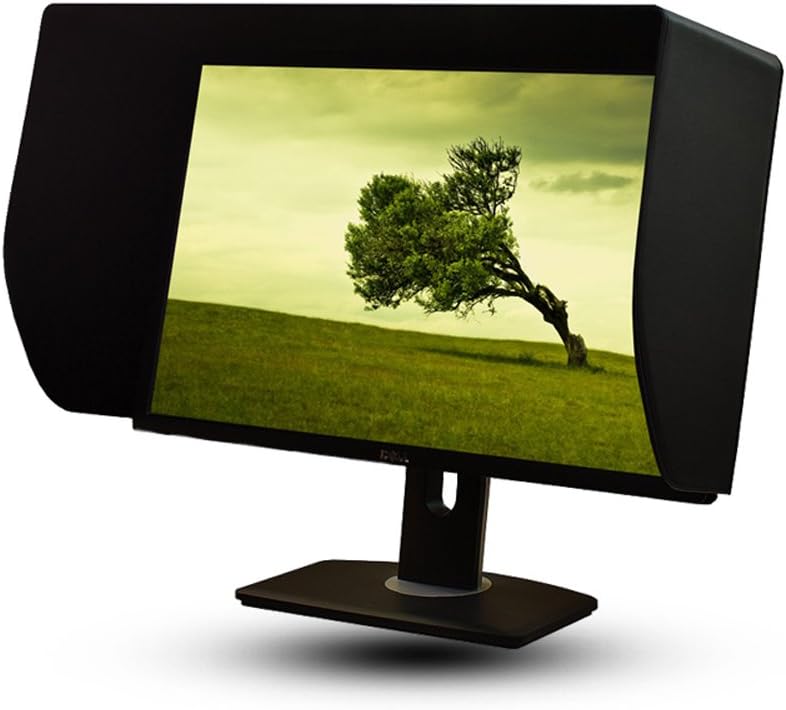 iLooker 23E 23 24 inch Ultra-Slim LCD LED Monitor Hood Sunshade Black PU