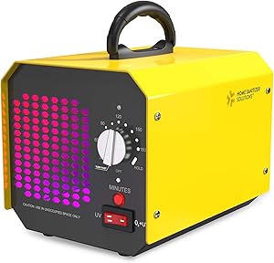 Commercial Ozone Generator 10,000mg/h, O3 High Capacity Air Purifier, Sterilizer and Deodorizer, Industrial Q3 Ionizer Machine