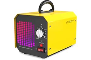 Home Sanitizer Solutions Ozone Generator for Home and Commercial Use -10,000mg/h, O3 Air Purifier and Ionizer Machine