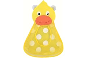 Cute Mesh Wall-Mounted Hanging Storage Bag Suitable for Bath, Shampoo & Shower Gel with Dry-Wet Separation, Space-Saving Bath