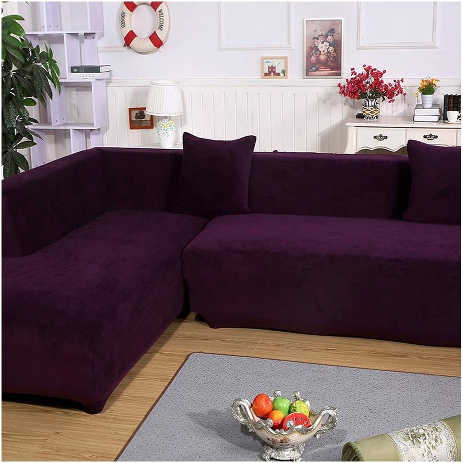 Zoeclothesstore Thick Plush Velvet 2 Pieces Covers for