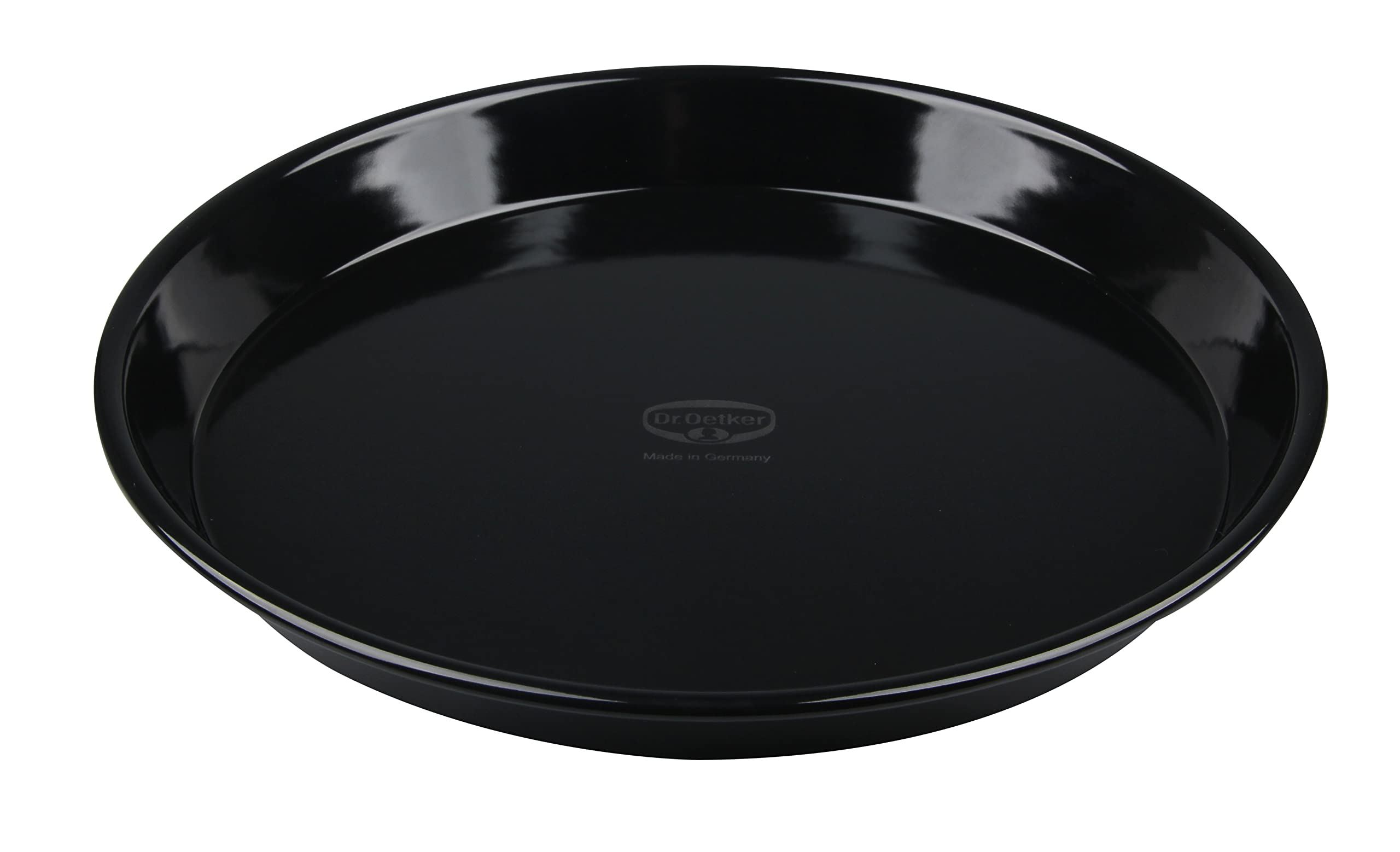 Dr.Oetker "Tradition Pizza/Baking Tray, Steel, Black, 24 cm