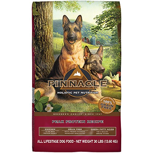 Pinnacle Peak Protein Grain-Free Formula Dog Food, 30-Pound