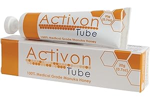 Activon Medical Grade 100% Manuka Honey Gel Tube Natural Healing of Wounds 20g Pack of 1