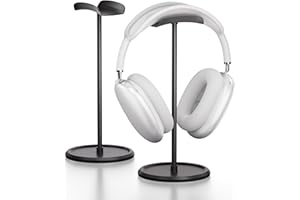 NQQNQQ YO-2 【1PACK】 Headphone Stand, Headphone Holder with Storage Tray Compatible for AirPods Max, AirPods, AirPods Pro, Bea