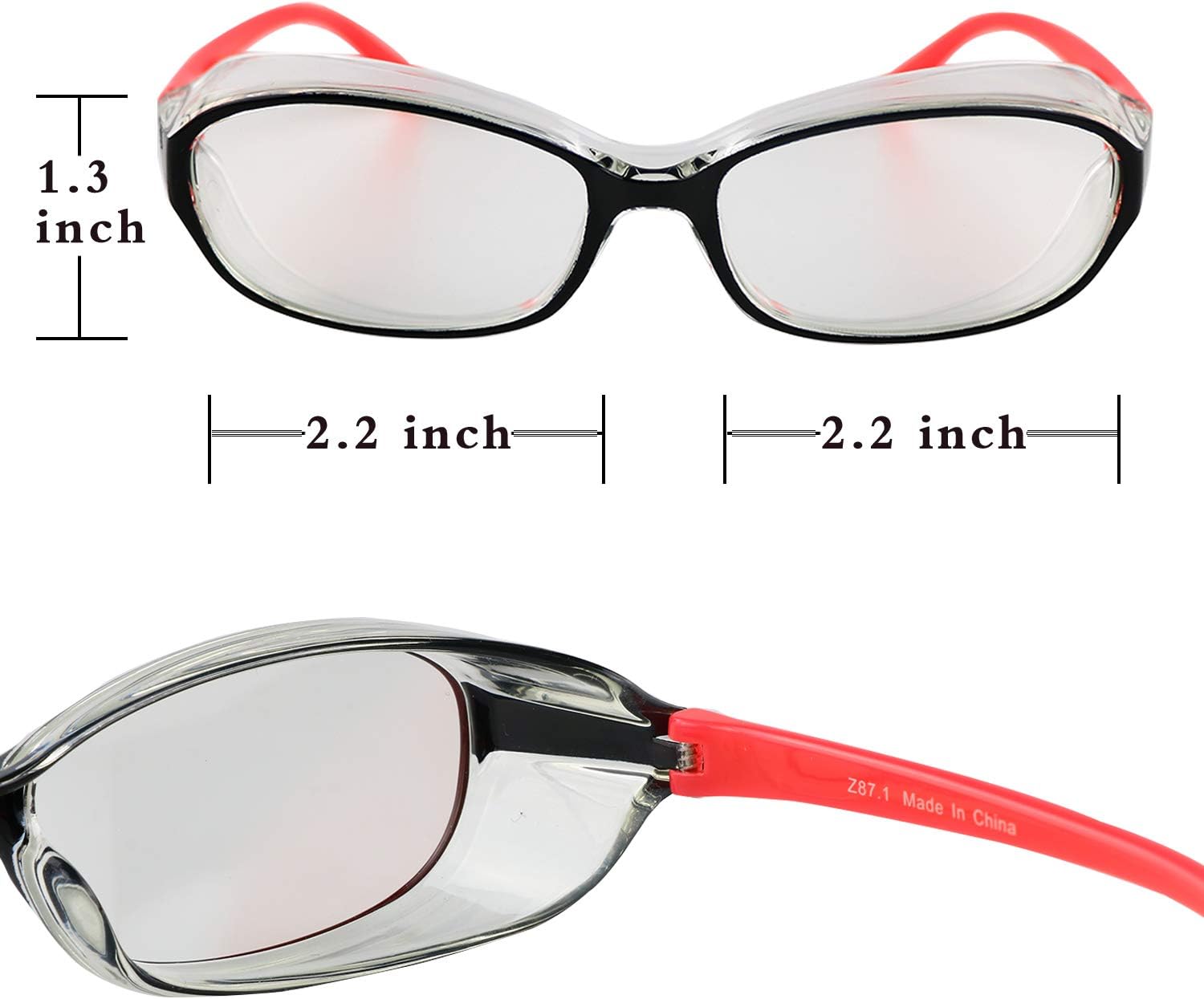 BHTOP Kids Safety Glasses Impact & Ballistic Protective Eye Wear Blue Light Block DM001-4 Clear Lens Anti-Fog Goggles In Pink For Boys&Girls&Youth&Child: Home Improvement