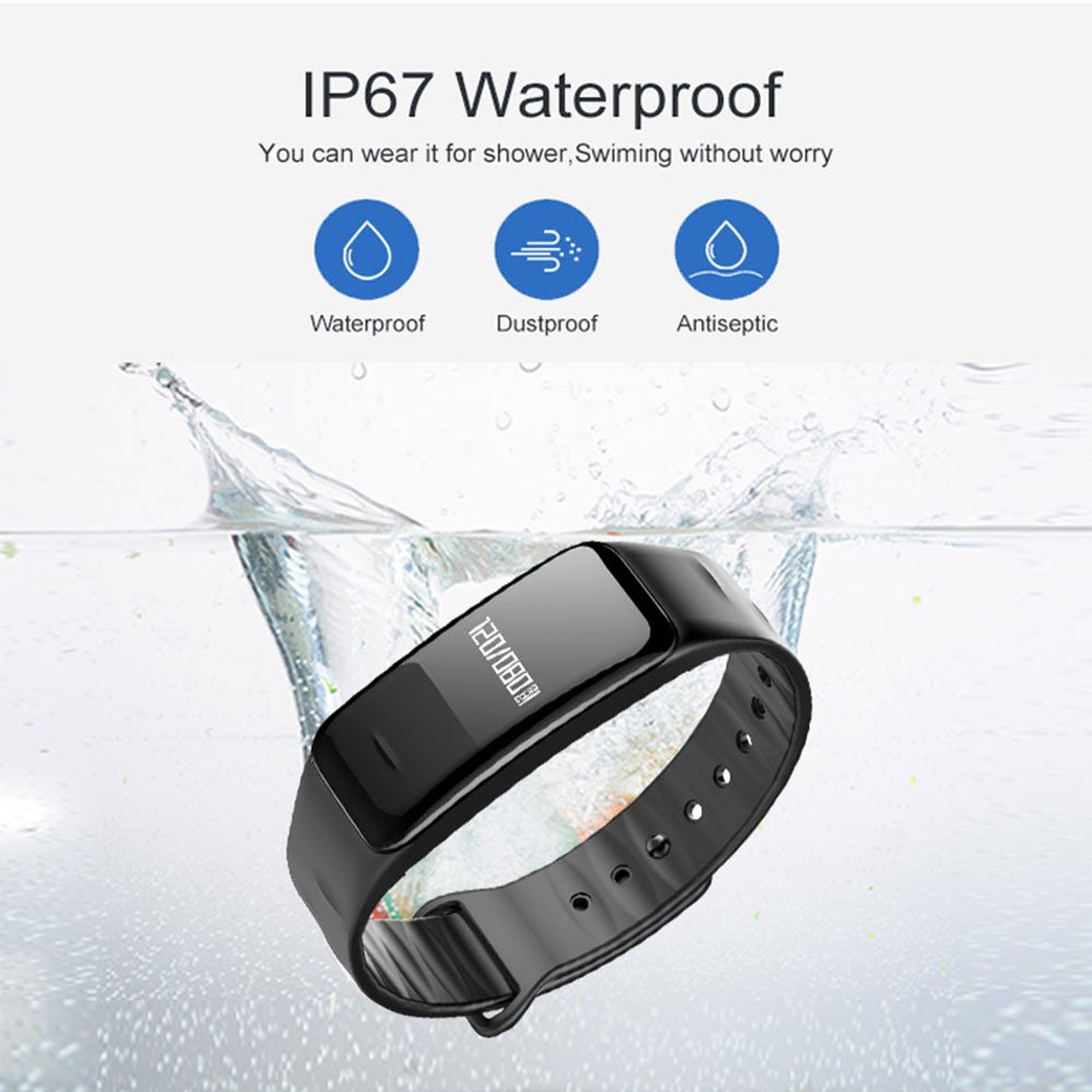 Fitness Tracker, Foretoo Smart Bracelet Activity Tracker Heart Rate Monitor Tracker Bluetooth Call Remind Smart Band Wireless Pedometer Sport Sleep Monitor For Android iOS Phone