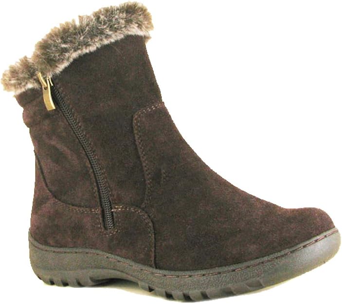 Shuropody Skylar Ankle Boots for Women, Suede, Brown Amazon.co.uk
