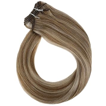 Amazon Com Youngsee Hair Extensions Sew In Human Hair Color