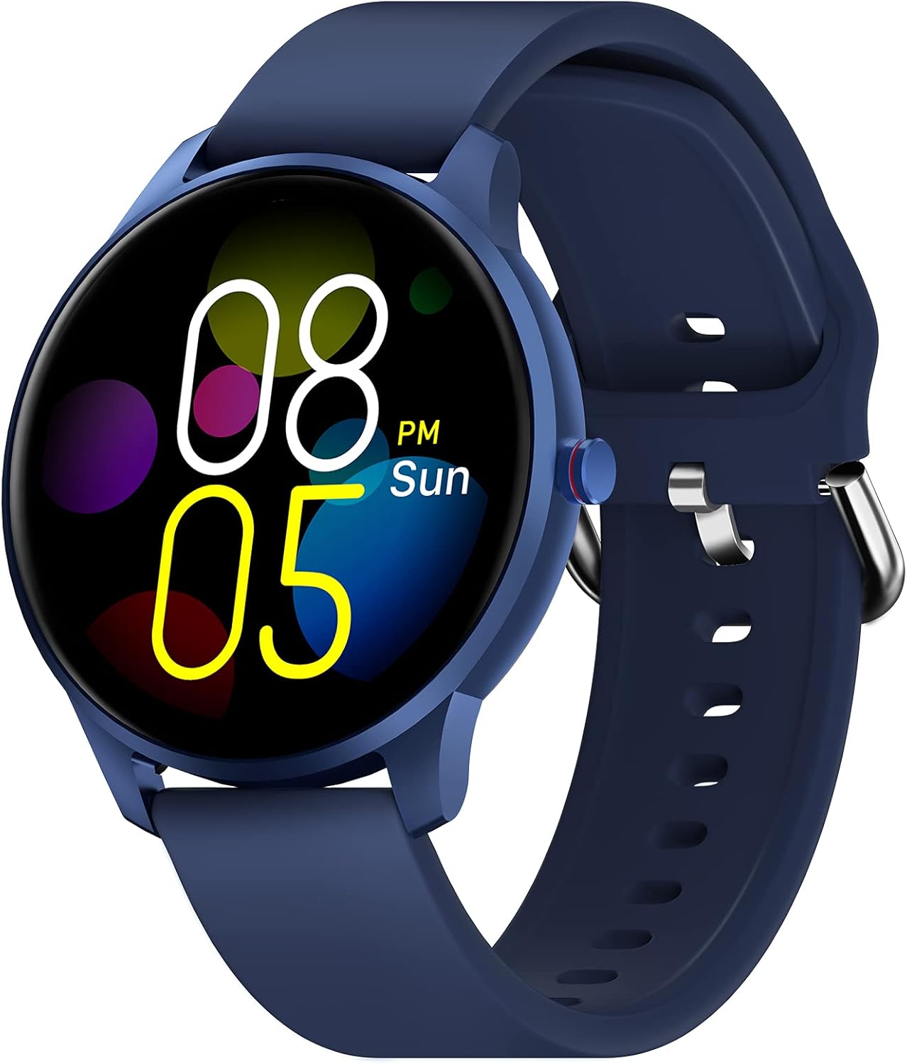 Smart Watch for Android iOS Phone Compatible with iPhone Samsung, CUBOT IP68 Waterproof Fitness Tracker, Heart Rate Monitor Smartwatch, Pedometer Sleep Monitor Fitness Watch for Women Men, Blue