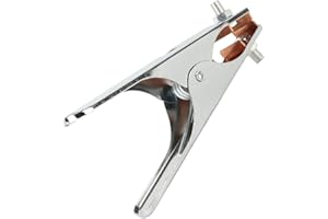 Leopacat Welding Ground Clamp, Clamp For Welder, Grounding Copper Clip Magnetic Good Conductivity Perfect Replacement Part Wear Resistance Manual Welder With High (Replacement Part)