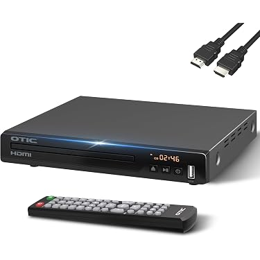 その他 COMPACT DVD PLYR wgteh8f Amazon | ミニDVDプレーヤー 1080PサポートFELEMAN DVD/CD再生専用