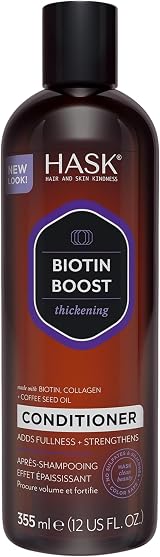 HASK Biotin Boost Thickening Conditioner 1355mL Biotin Collagen Coffee view 1