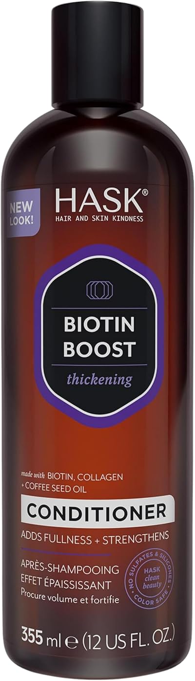 HASK Biotin Boost Thickening Conditioner 1355mL Biotin Collagen Coffee