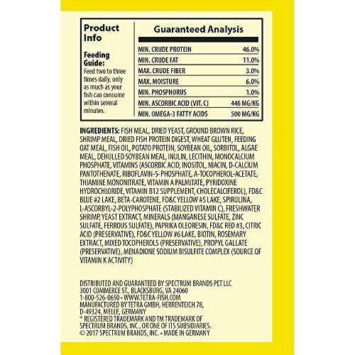 1 TetraMin+Tropical+Flakes+Feeders+5+65+Ounce