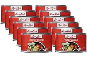 Vegetarian Chicken Plant Based Alternative - Loma Linda Frichik Original Meatless Protein, High Protein Meat Substitute, Chicken Replacement, Non-GMO, Versatile Cooking Ingredient, 12.5 oz Cans (Pack of 12)