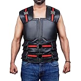 Desired Jackets Mens Blade Trinity Stylish Wesley Snipes Cosplay Wear Costume Faux Leather Combat-Vest Halloween Costumes