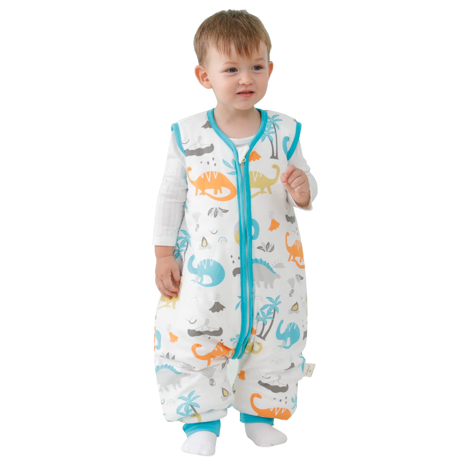 Mosebears 2.5 Tog Baby Sleeping Bag 6-18 Months Children's Cotton Sleep Sack Various Sizes Autumn Winter Baby Wearable Blanket With Feet.