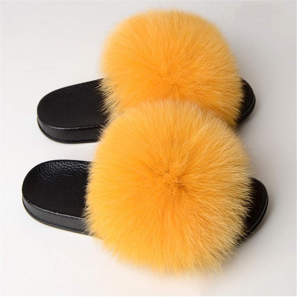 orange furry slides